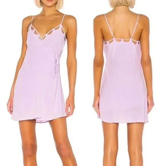 Lovers + Friends Island Life Mini Wrap Dress - Picture 2 of 13